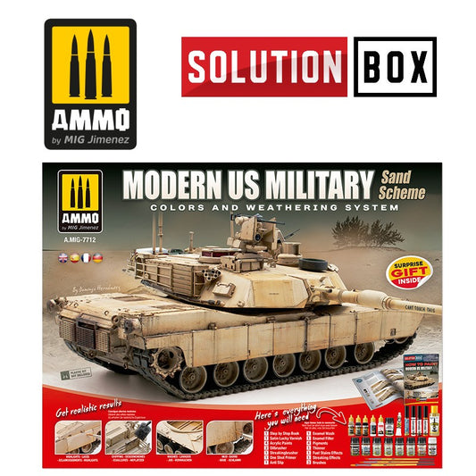 SOLUTION BOX 16 - Modern US Military Sand Scheme