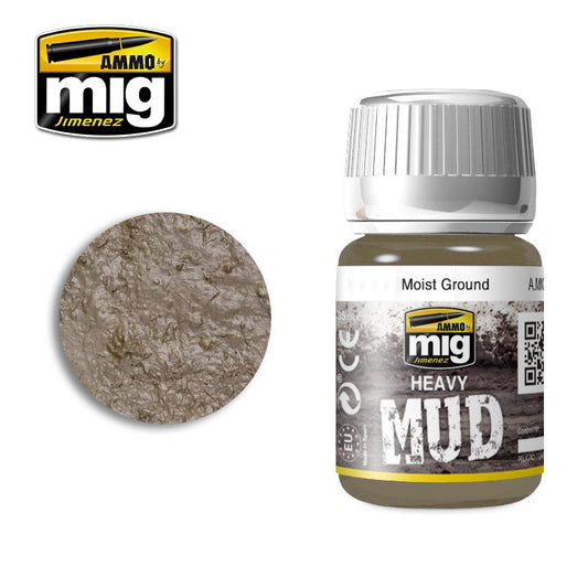 HEAVY MUD Moist Ground