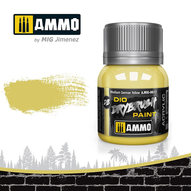 DRYBRUSH Medium German Yellow