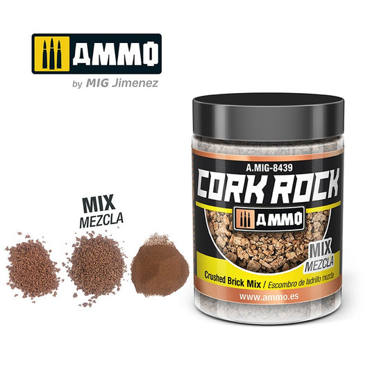 CREATE CORK Crushed Brick Mix (Jar 100mL)