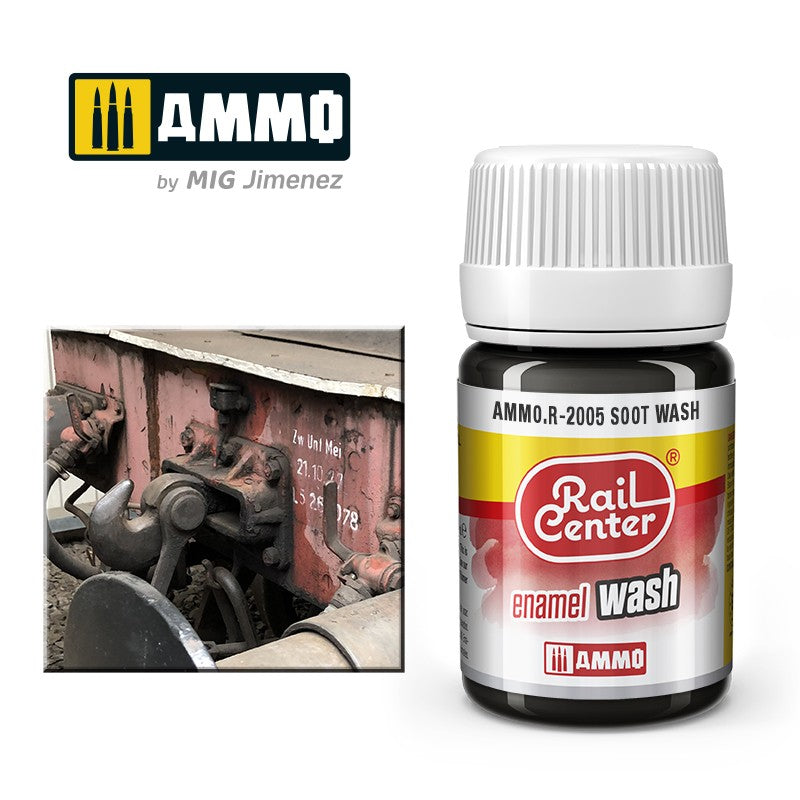 RAIL CENTER Soot Wash (35 mL)