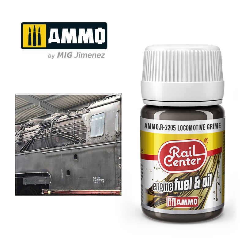 RAIL CENTER Locomotive Grime (35 mL)