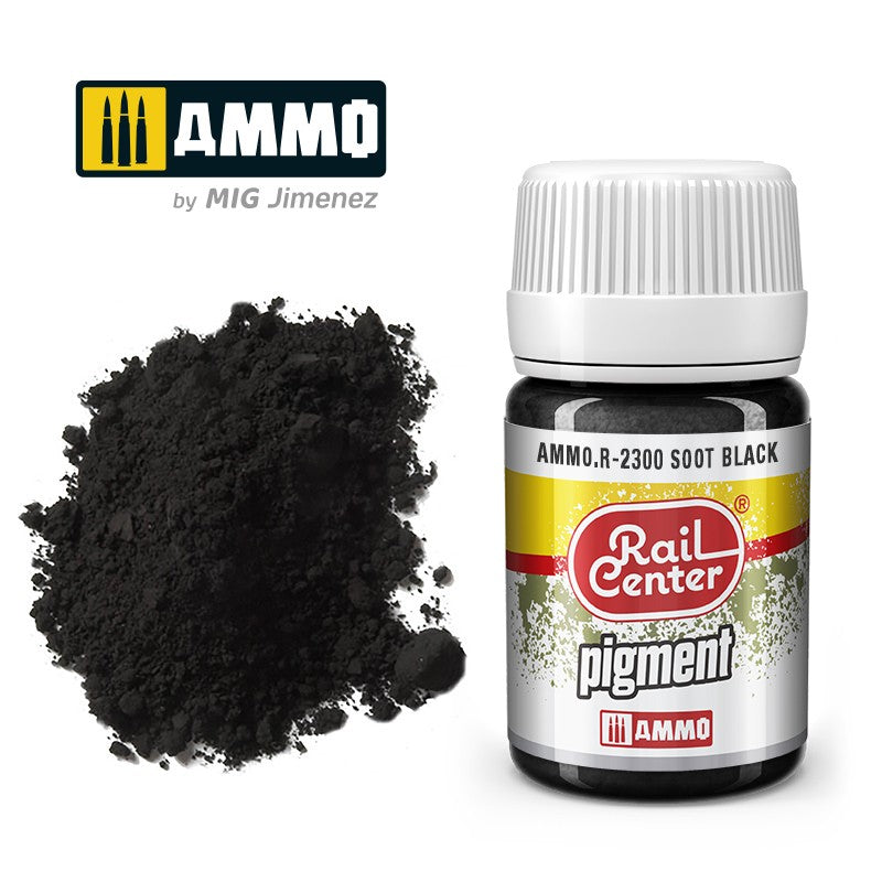 RAIL CENTER Pigment Soot Black (35 mL)