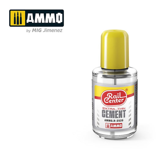 RAIL CENTER Extra-Thin Cement (30mL)