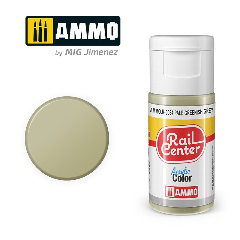 RAIL CENTER Pale Greenish Grey