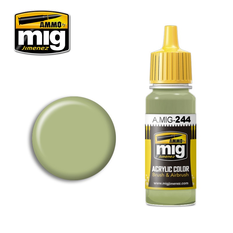 ACRYLIC COLOR Duck Egg Green (BS 216)