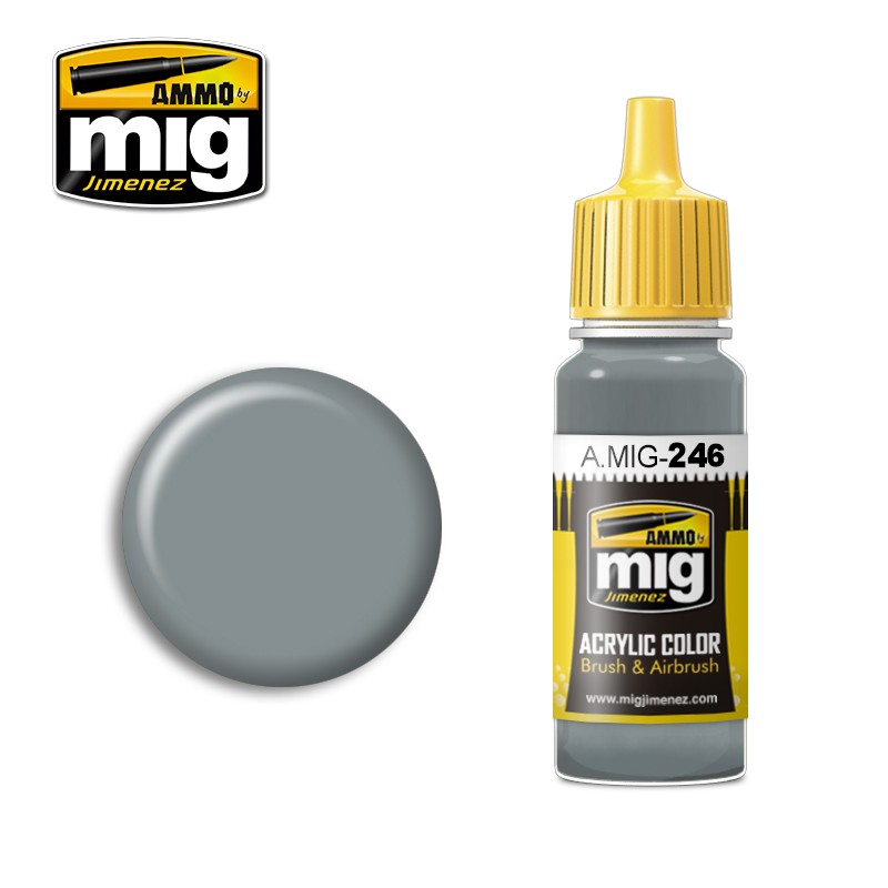 ACRYLIC COLOR Medium Sea Grey (BS 637)