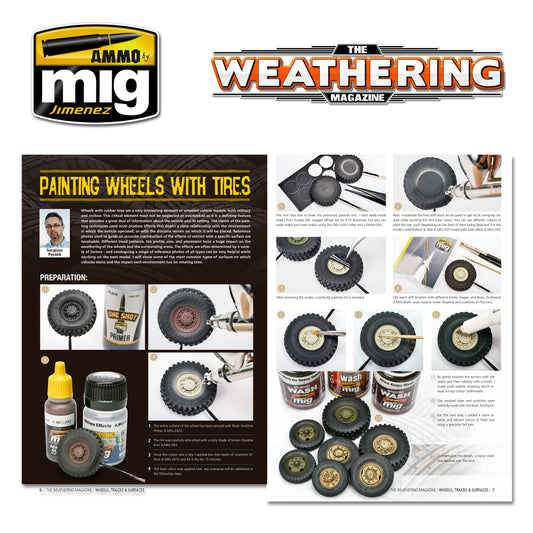 THE WEATHERING MAGAZINE 25 - Ruedas, Orugas y Superficies (Castellano)