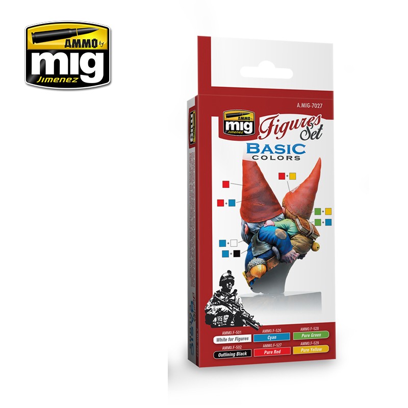 Basic Colors Figures Set – DModelkits