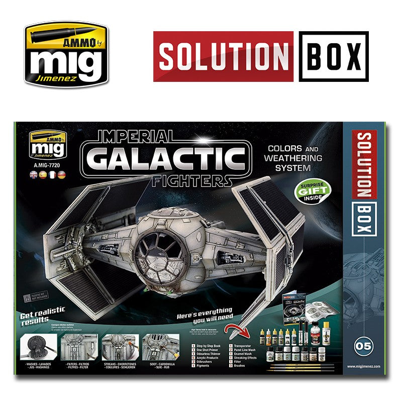 SOLUTION BOX 05 - Imperial Galactic Fighters