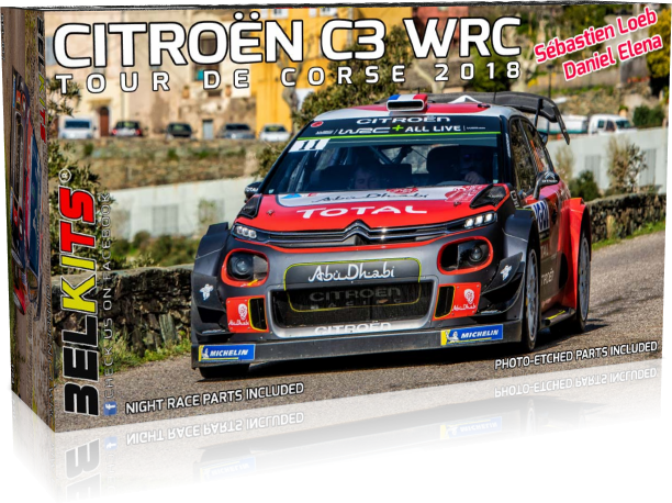 CITROEN C3 WRC CORSICA 2018 LOEB / ELENA
