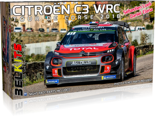 CITROEN C3 WRC CORSE 2018 LOEB / ELENA 