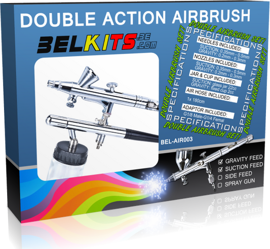 DOUBLE SET AIRBRUSH DOUBLE ACTION