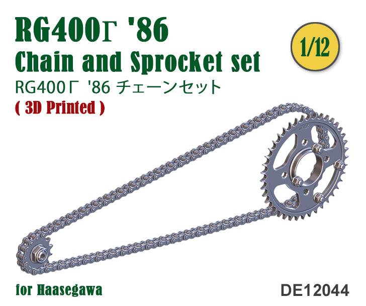 Chain & Sprocket set for RG400Γ '86