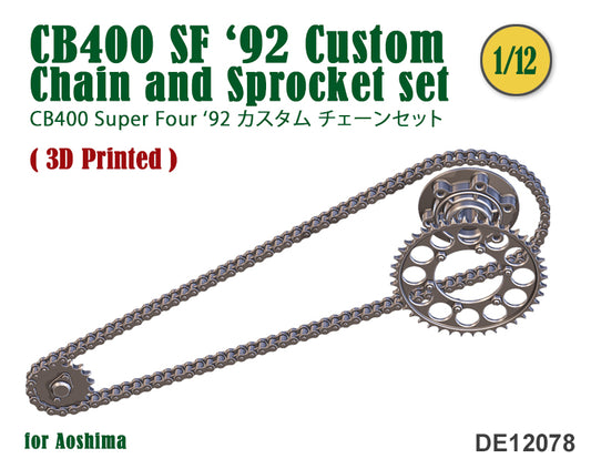 CB400 Super Four Custom '92 Chain & Sprocket set