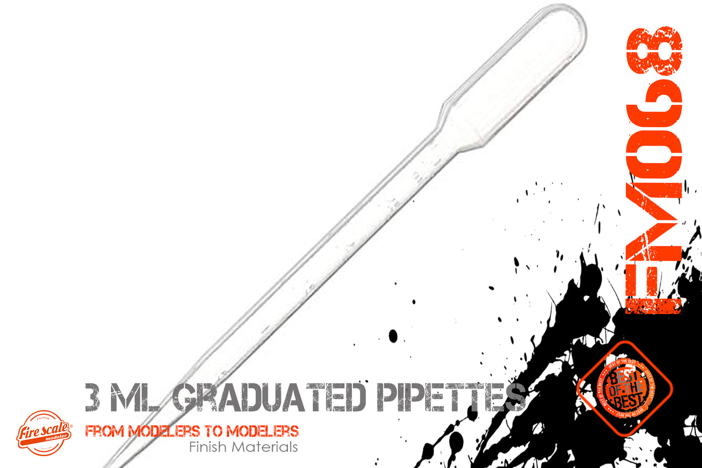 3ml Graduated Pipettes