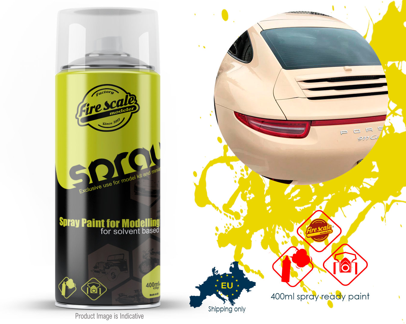 Apricot Beige Porsche 400ml