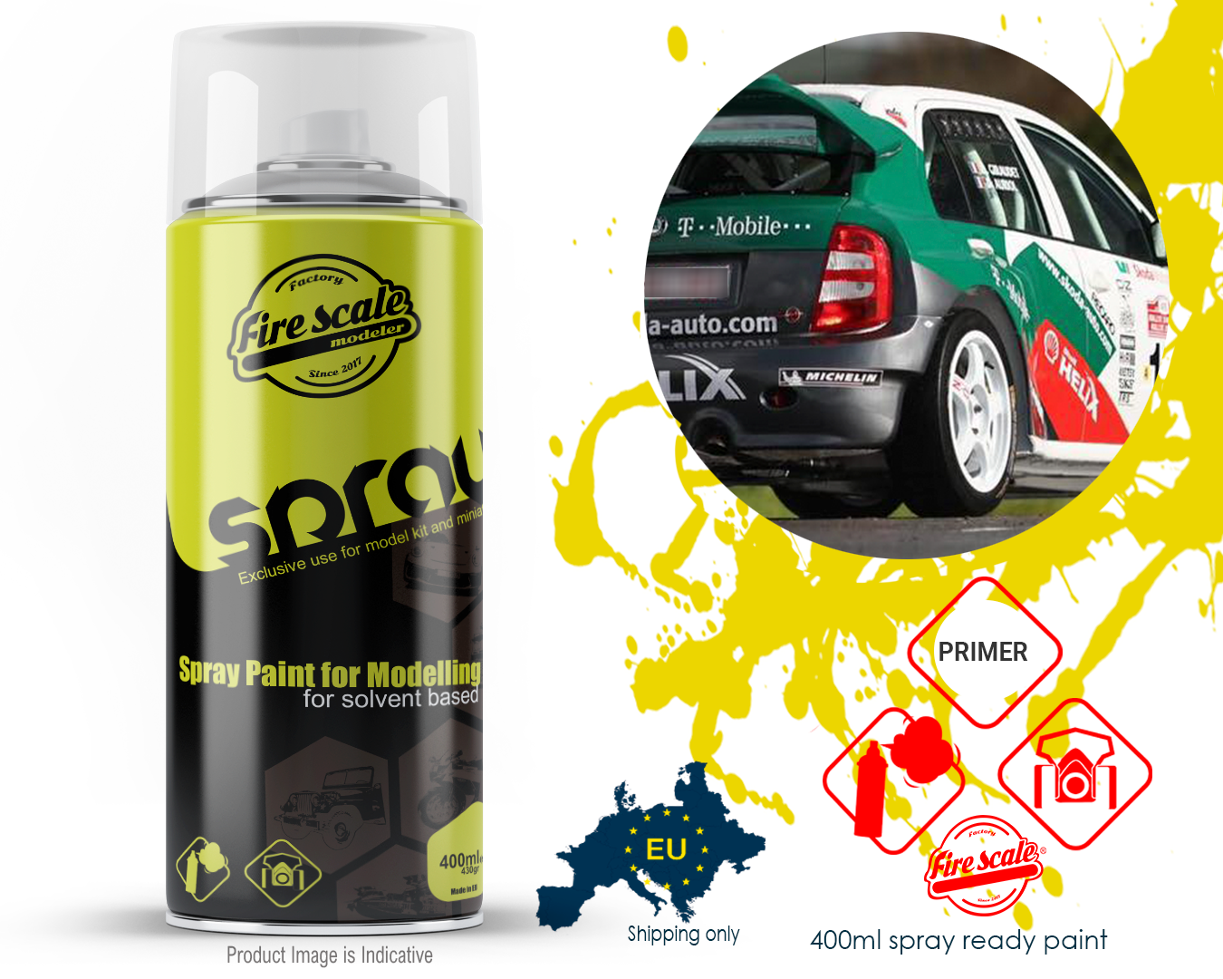 Skoda Fabia WRC D.Auriol Colors 400ml