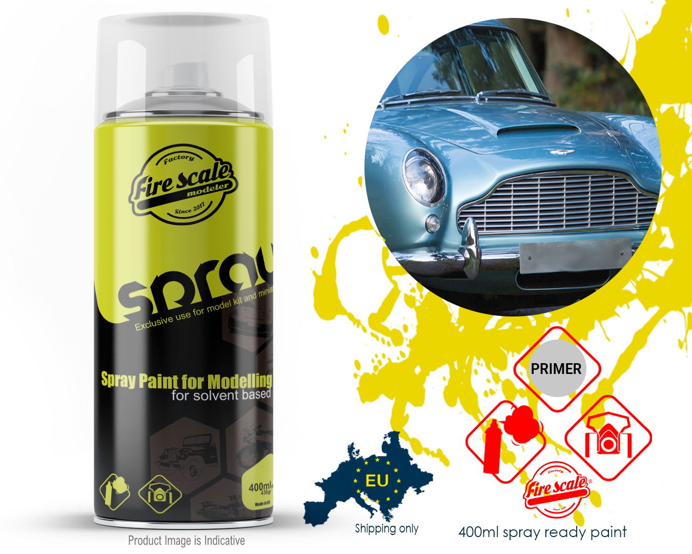 Caribbean Blue Aston Martin 400ml