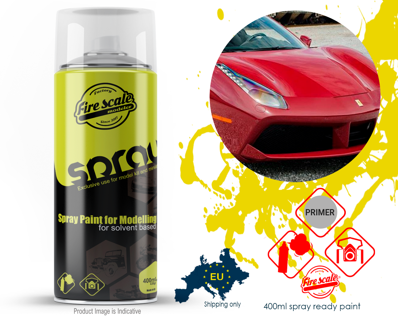 Ferrari Rosso Mugello 400ml