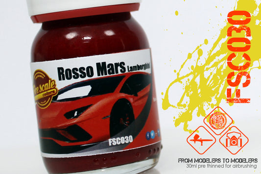 Rosso Mars Lamborghini