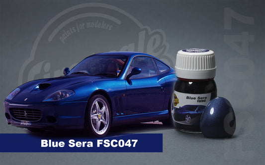 Blue Sera Ferrari