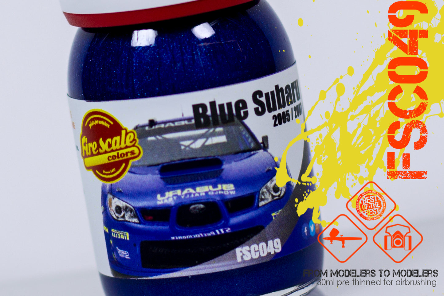 Blue Subaru