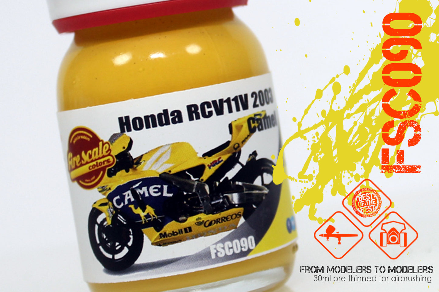 Honda RCV11V Yellow