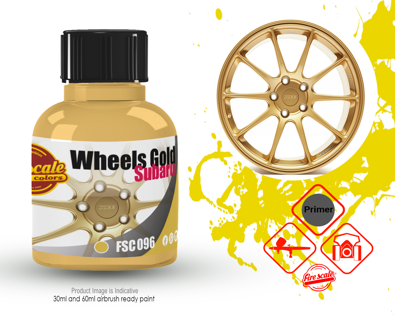 Subaru Wheels Gold