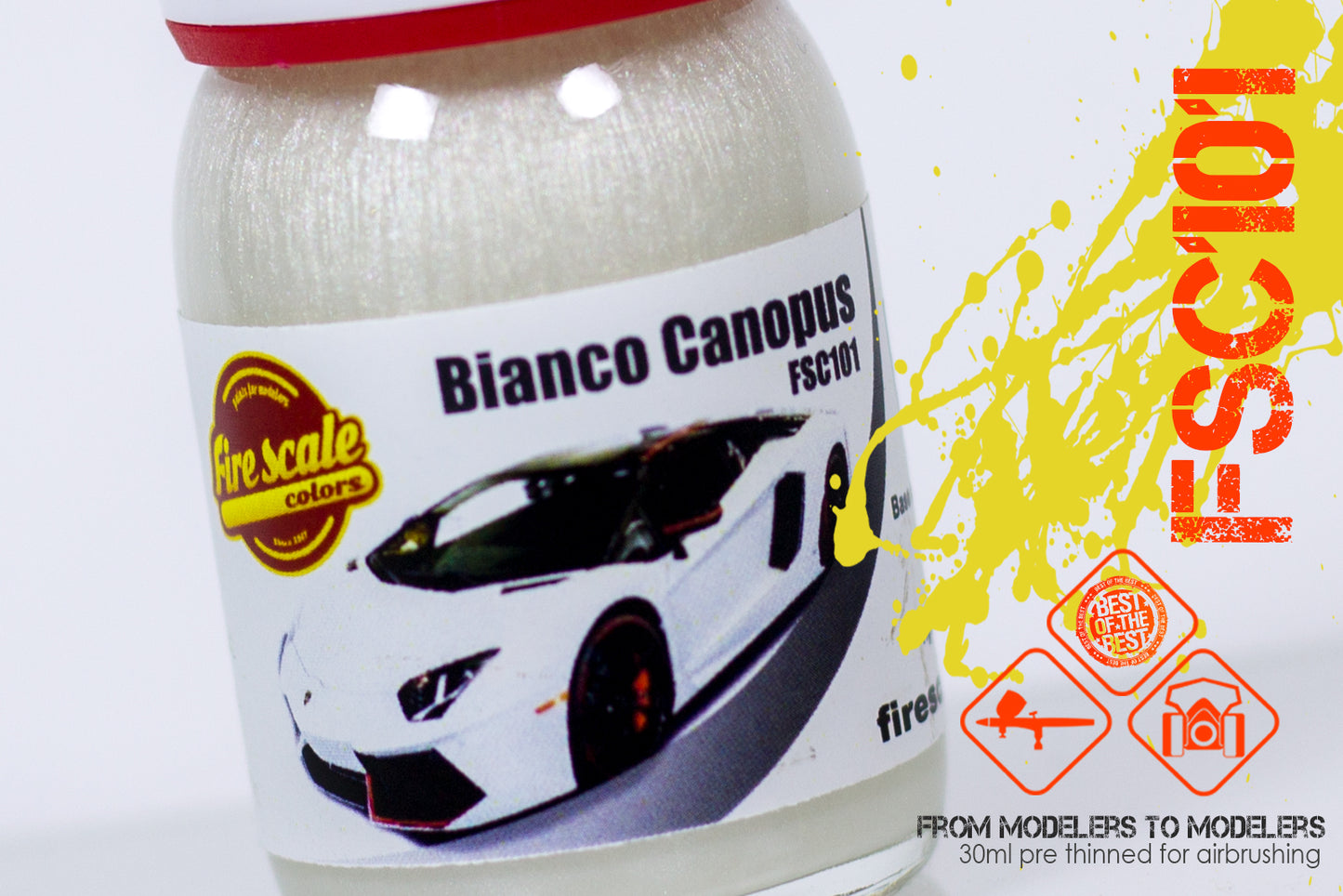 Bianco Canopus Lamborghini