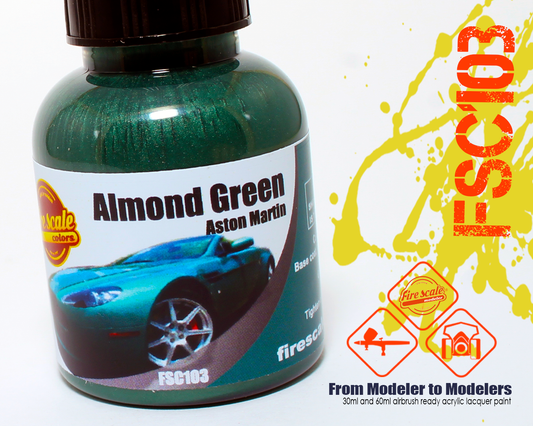 Almond Green Aston Martim