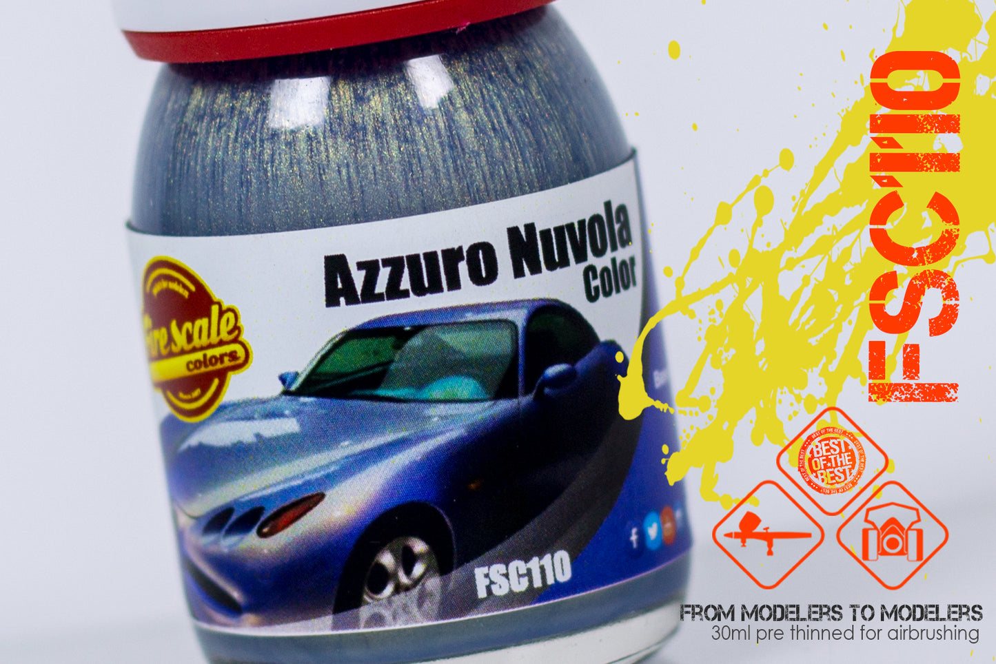 Azzuro Nuvola Alfa Romeo + Base Color