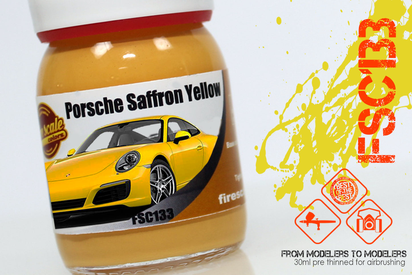 Porsche Saffron Yellow