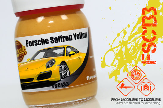 Porsche Saffron Yellow