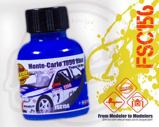 Monte Carlo 1996 Blue - Peugeot 306 Maxi