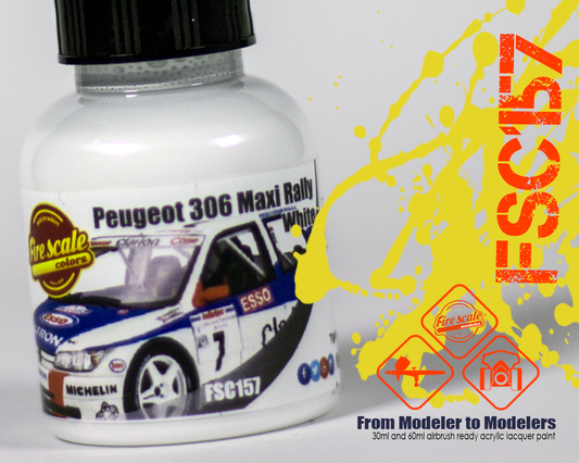 Monte Carlo 1996 White - Peugeot 306 Maxi