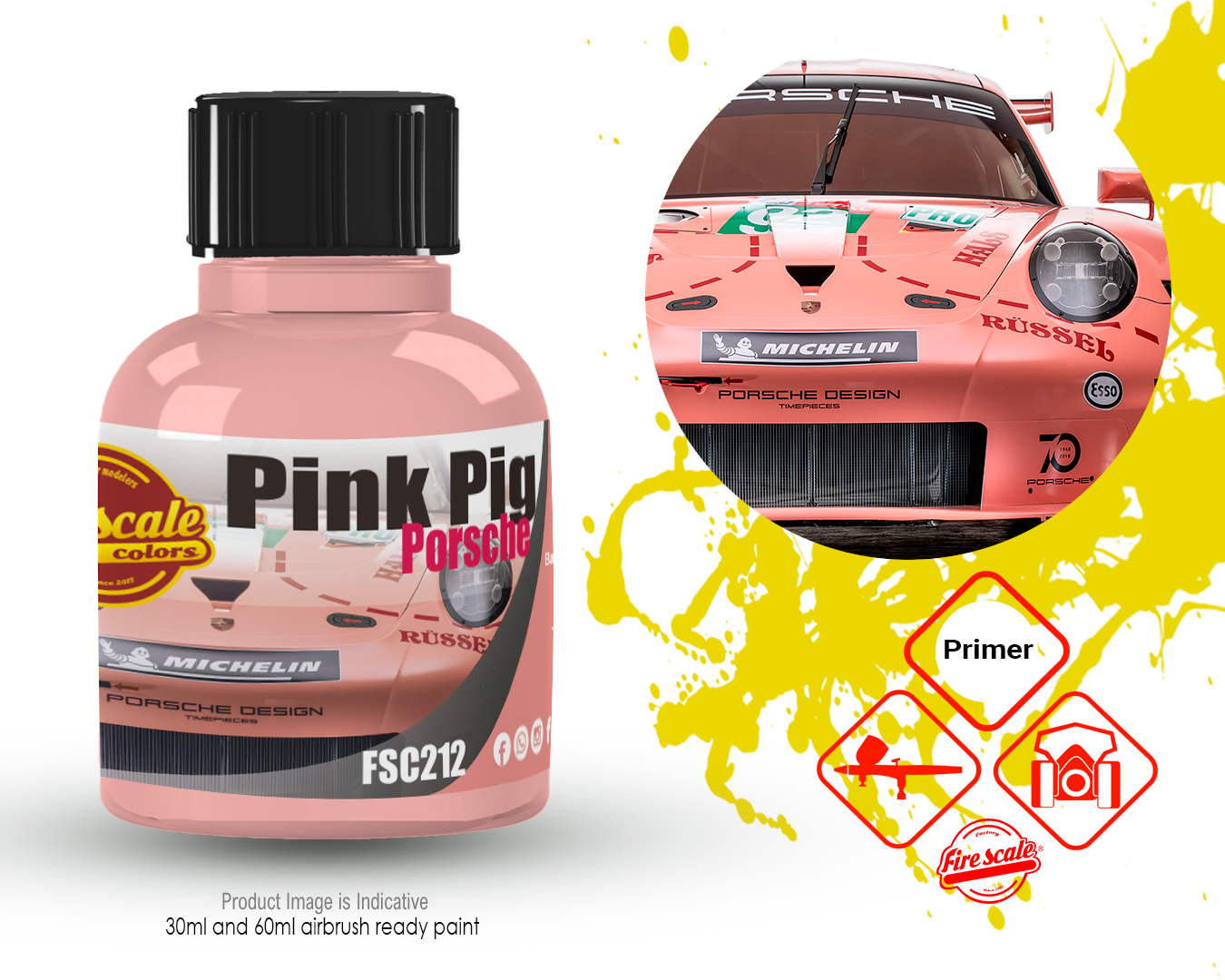 Pink Pig Porsche