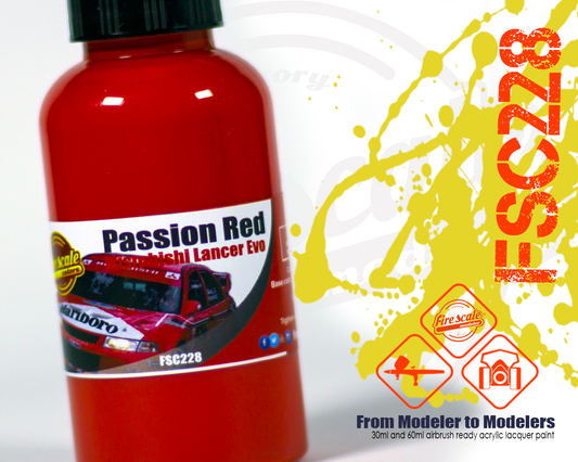 Mistubishi Lancer Evo Passion Red