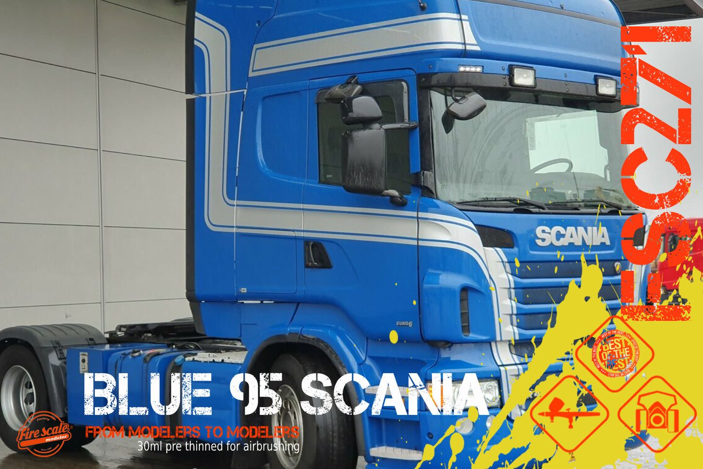 Blue 95 Scania