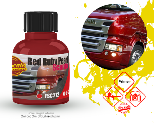 Red Ruby Pearl Scania