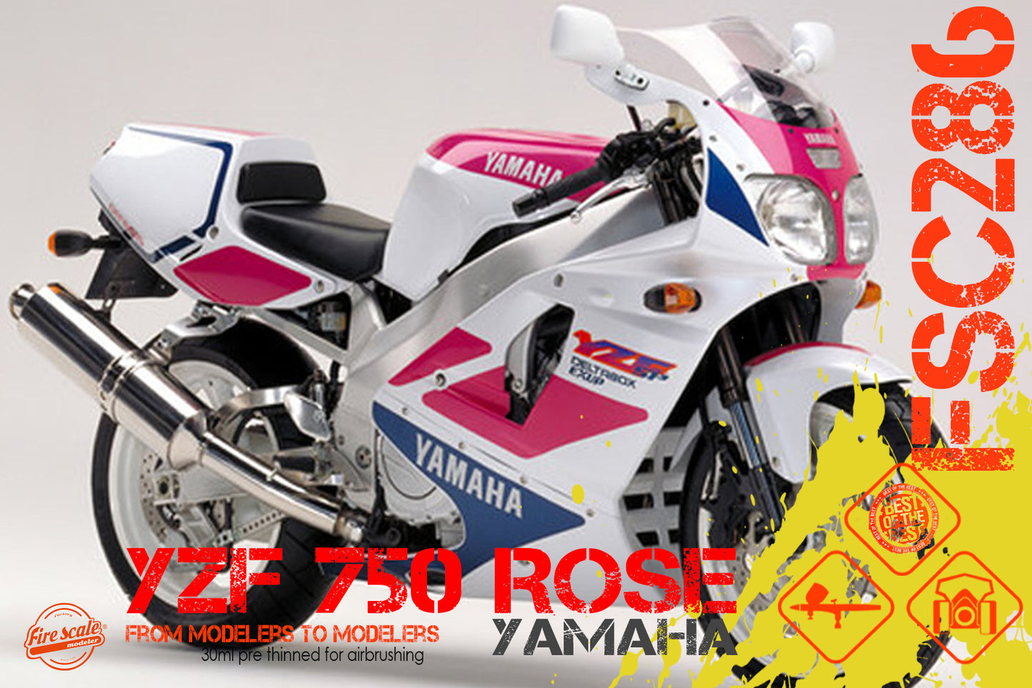 Yamaha YZF 750 Rose