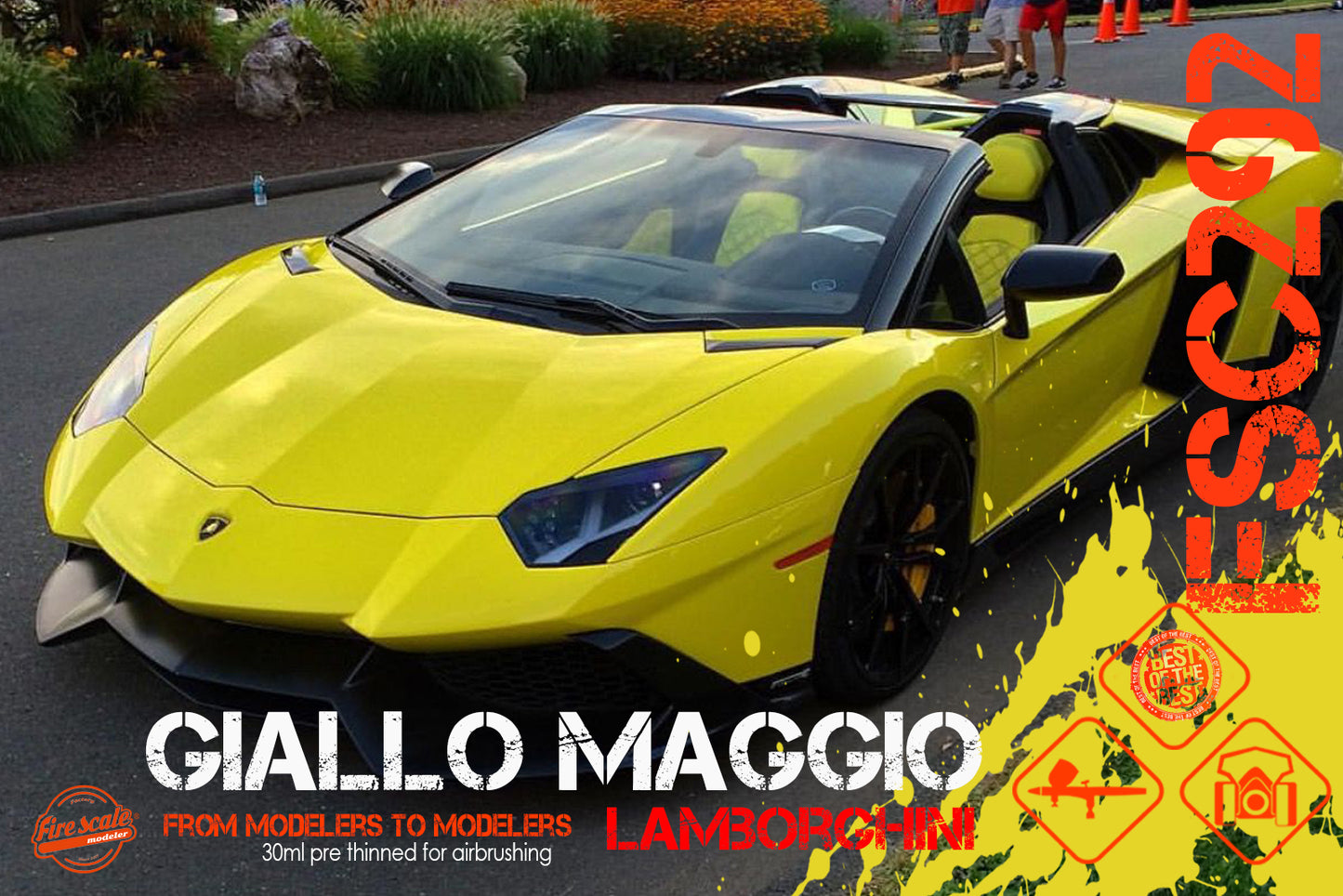 Giallo Maggio Lamborghini + Base Color