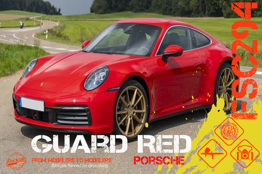 Porsche Guard Red