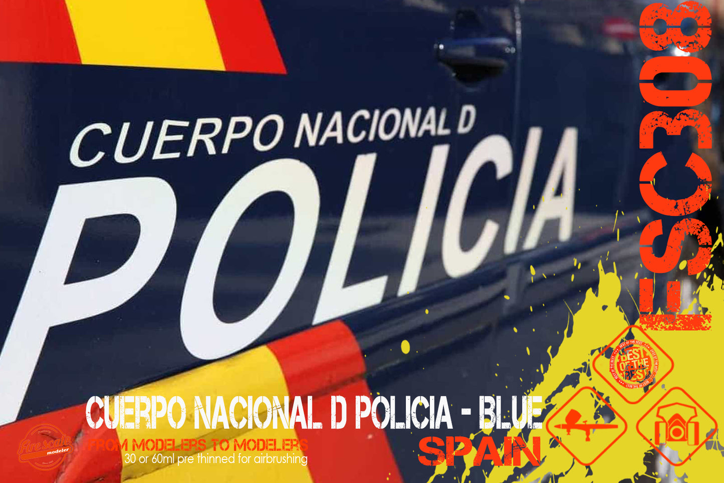 National Police Department Spain - Blue