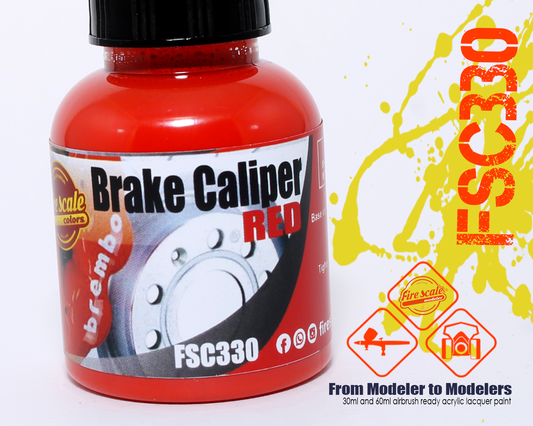 Red Brake Caliper