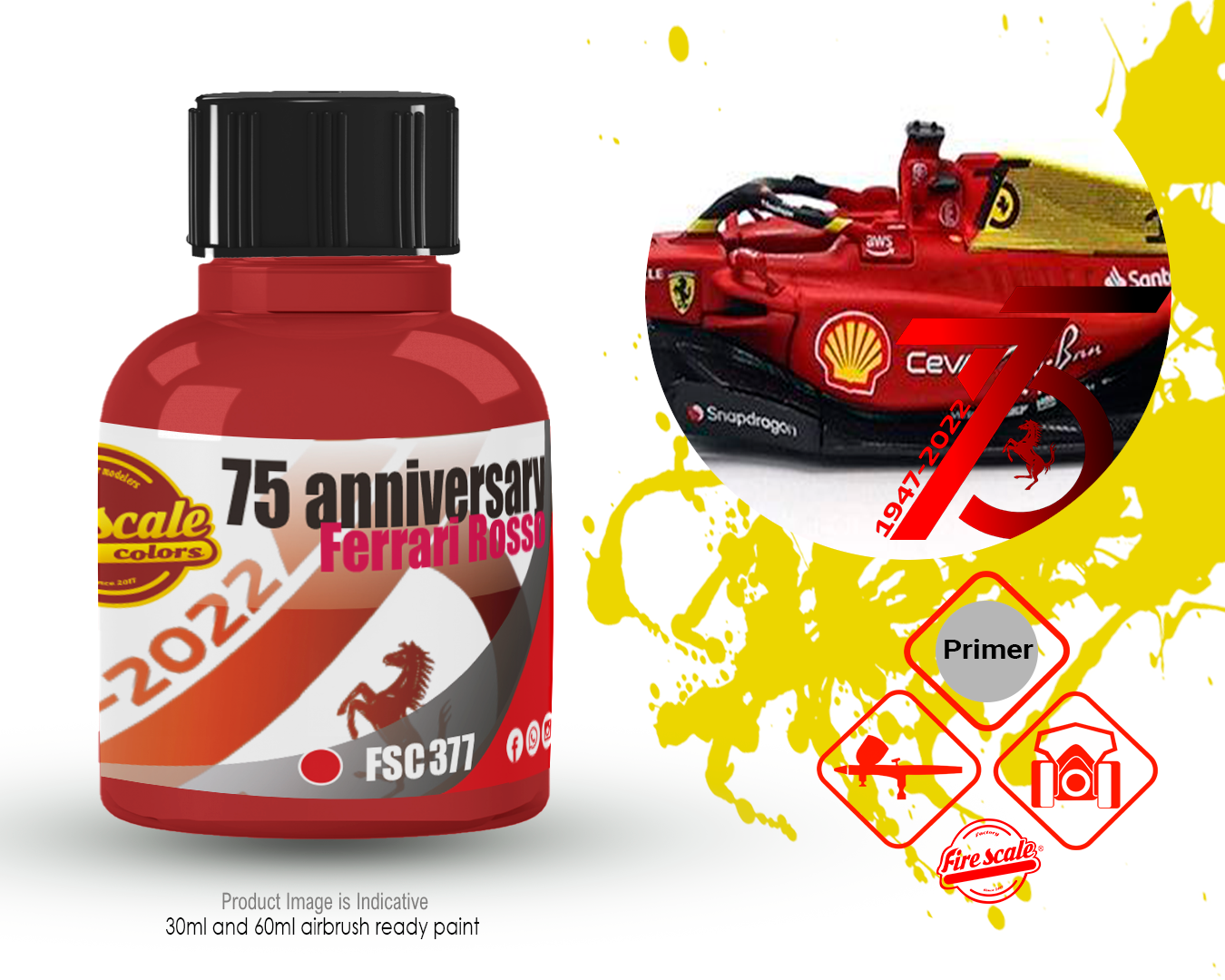 Rosso 75 Anniversary Ferrari