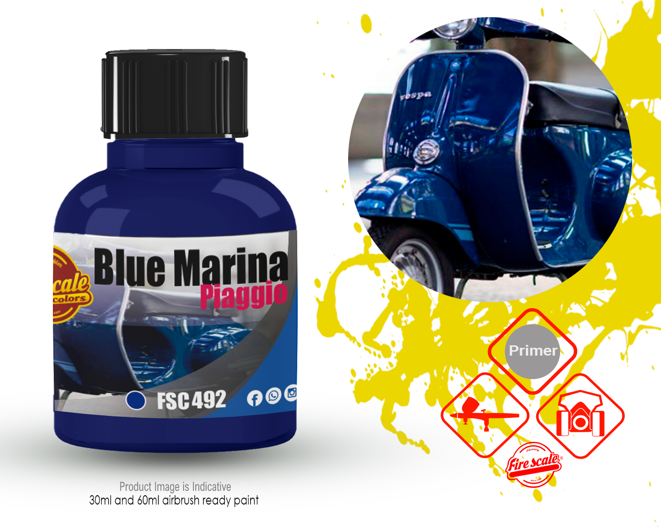 Blue Marina Piaggio