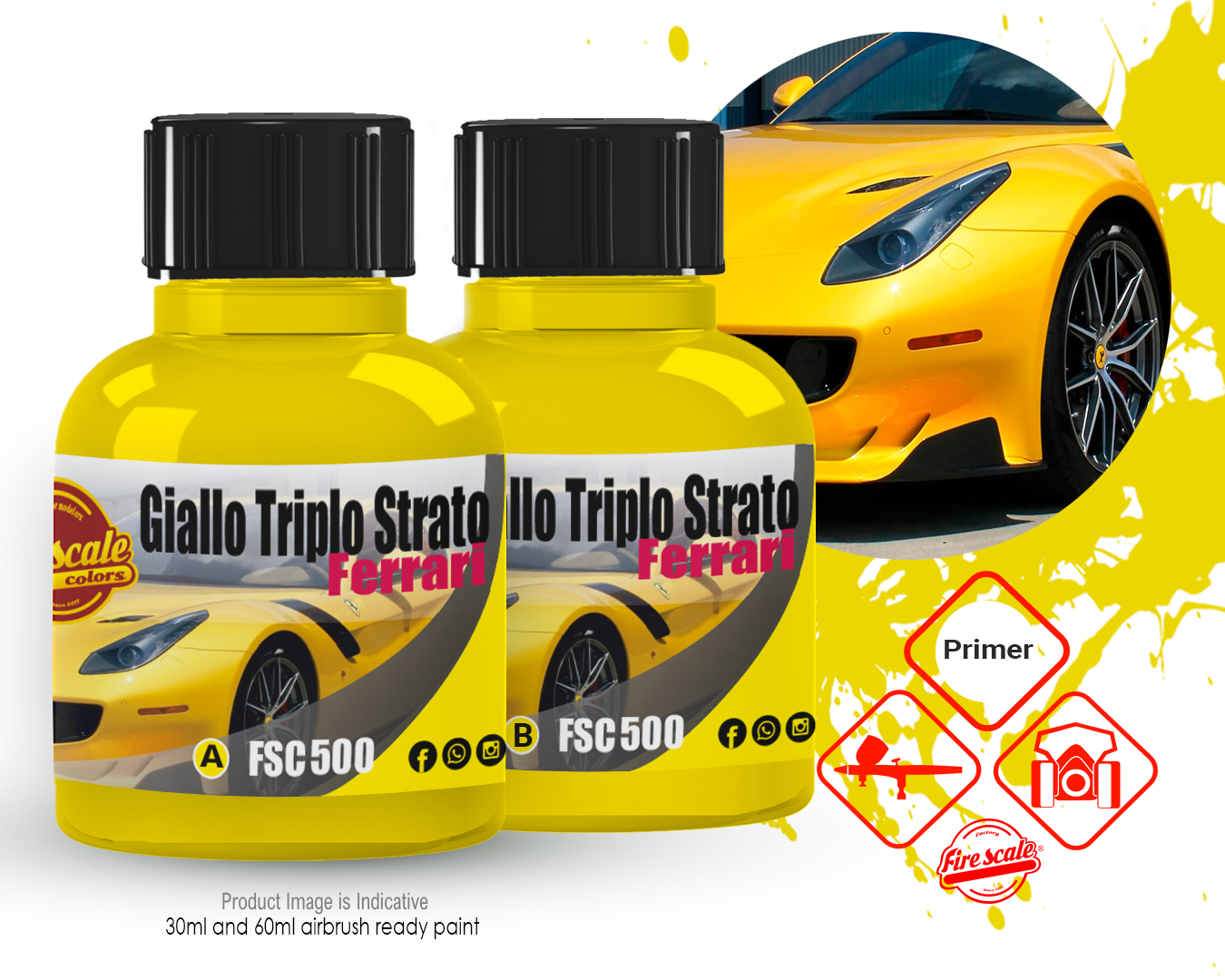 Giallo Triplo Strato Ferrari