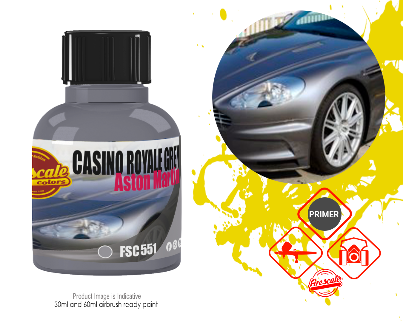 Casino Royale Grey Aston Martin