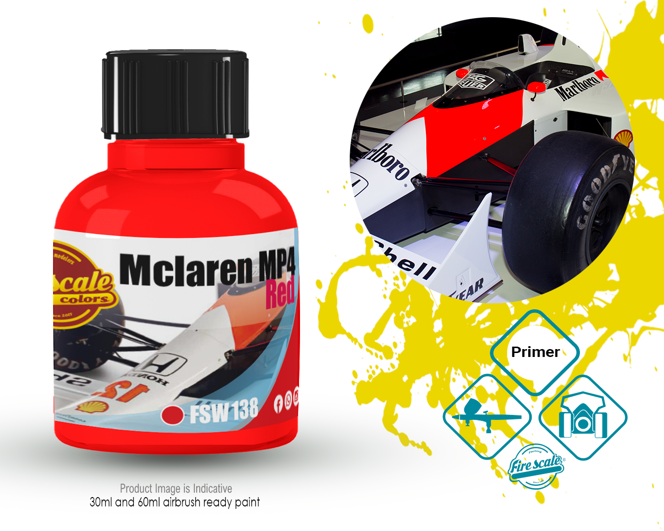 McLaren MP4/4 1988 Red